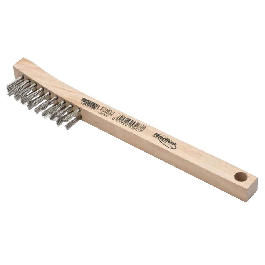 Lincoln Electric 2 x 9 Row Stainless Steel Wire Brush