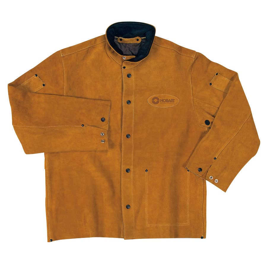 Hobart Split Cowhide Leather Welding Jacket