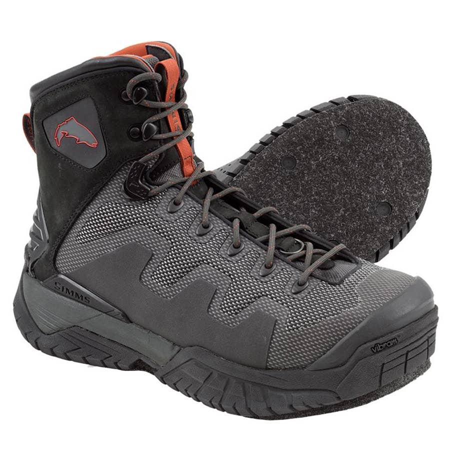 Simms Men's G4 PRO Felt Wading Boots Carbon