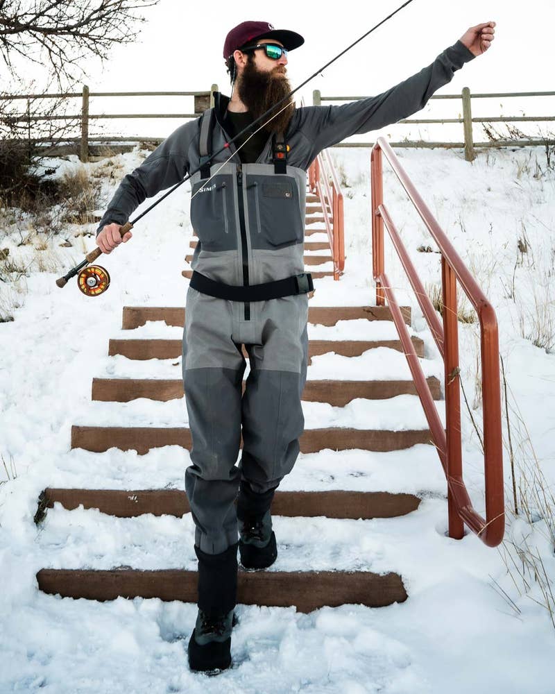 Simms Men's G4Z Stockingfoot Waders Slate