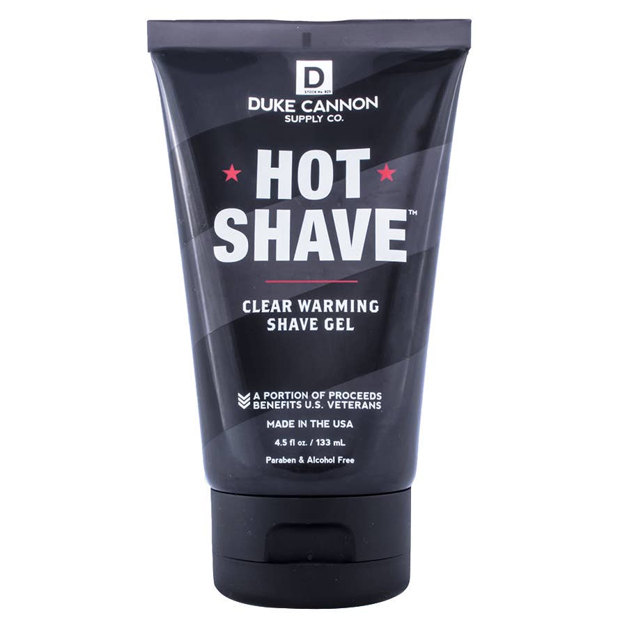 Duke Cannon Hot Shave Clear Warming Shave Gel