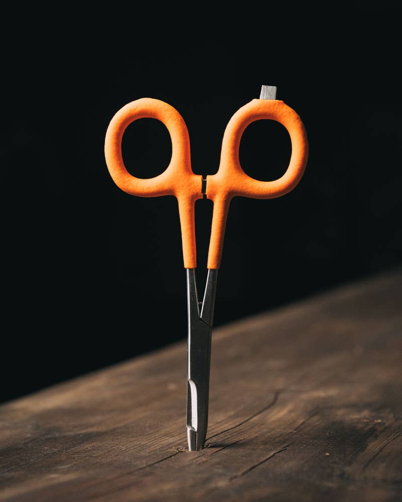 Dr. Slick Crossfire Scissor Clamp - 6"- Scissor Clamp - Half Smooth/Half Cross Hatch