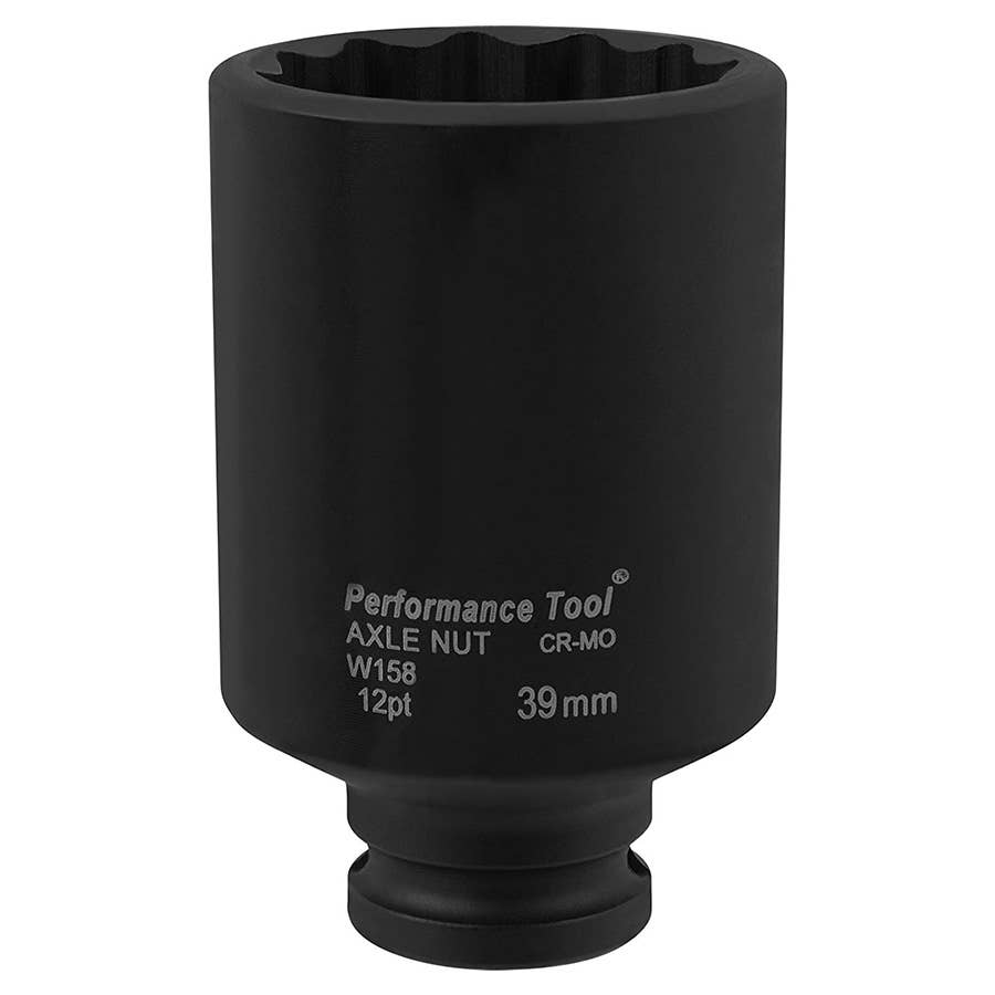 Performance Tool 12 Point Toyota Axle Nut Socket 39mm