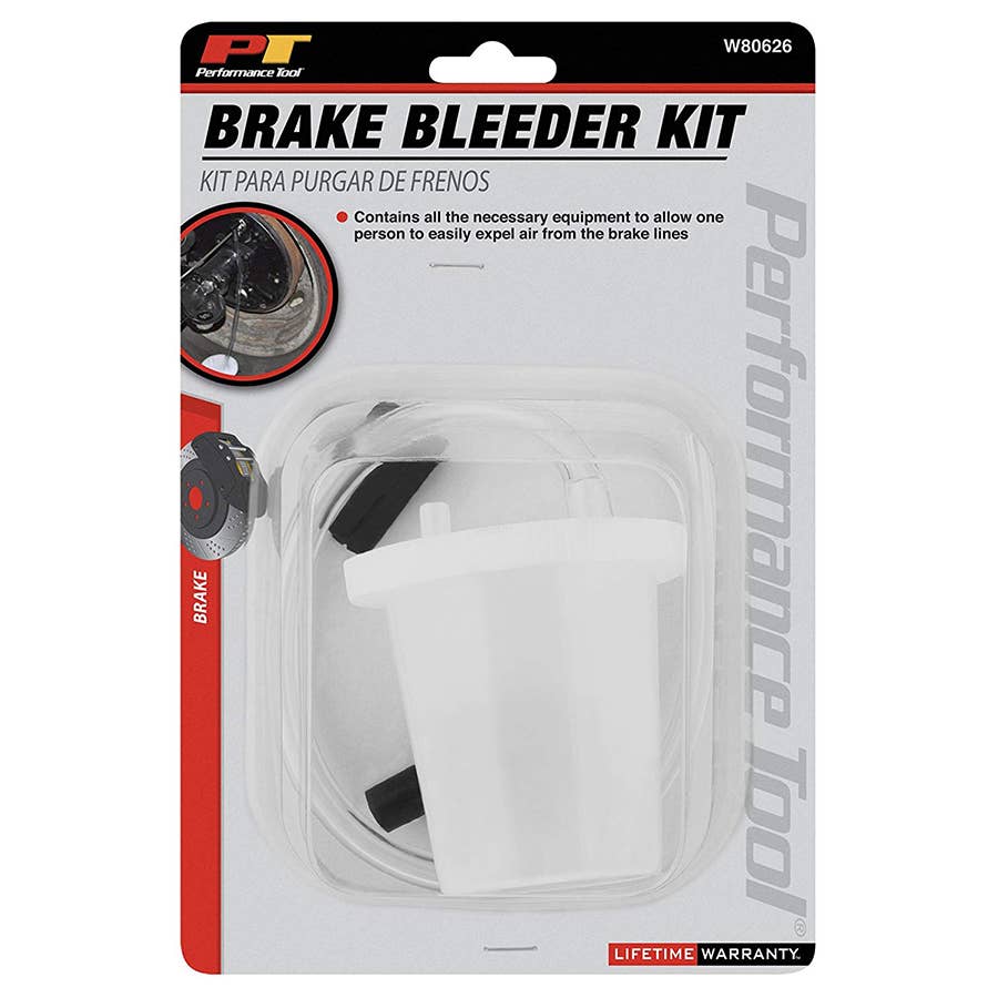 Performance Tool Brake Bleeder Kit