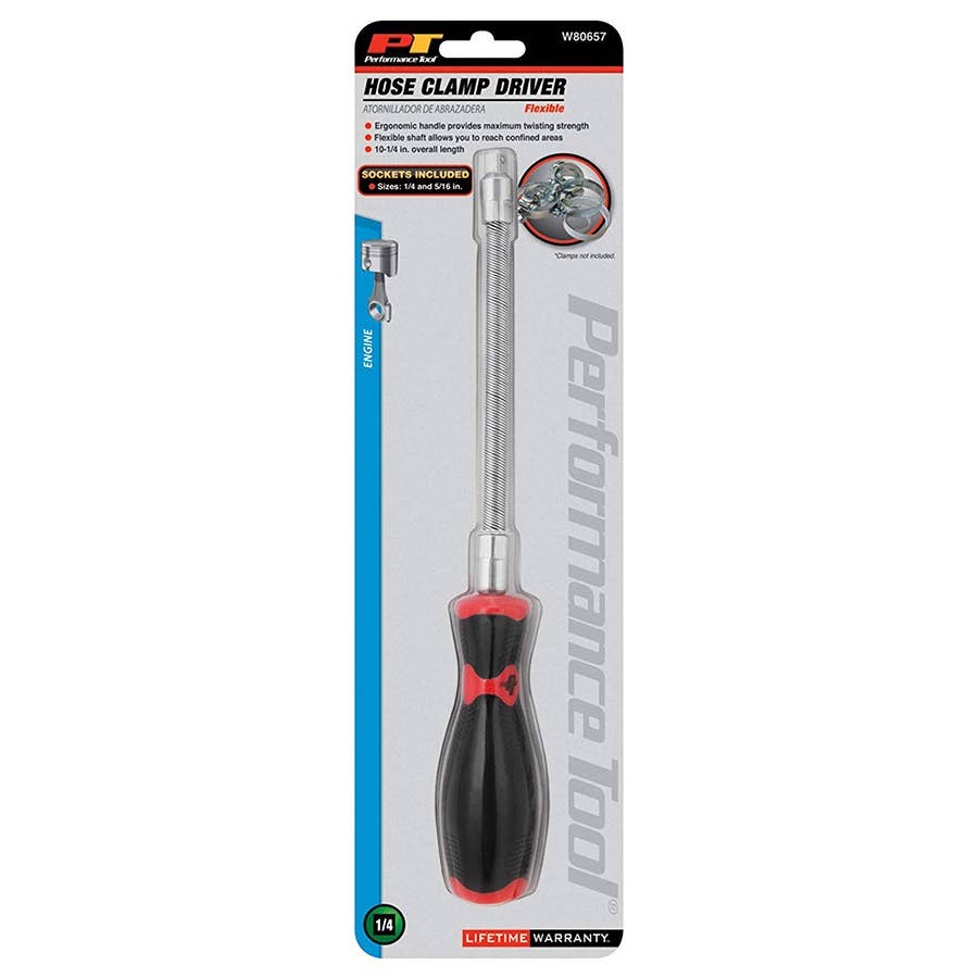 Performance Tool Flexible Hose Clamp Driver
