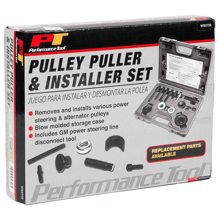 Performance Tool Pulley Puller/Installer Kit