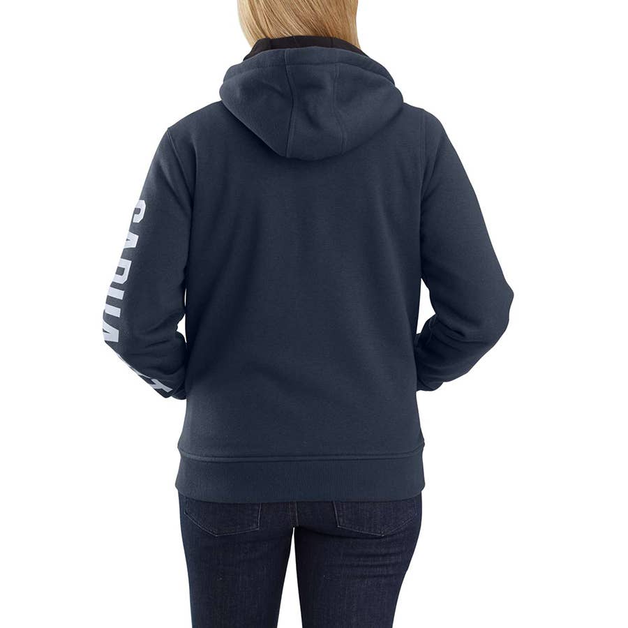 rain defender original fit fleece lined logo graphic sweatshirt