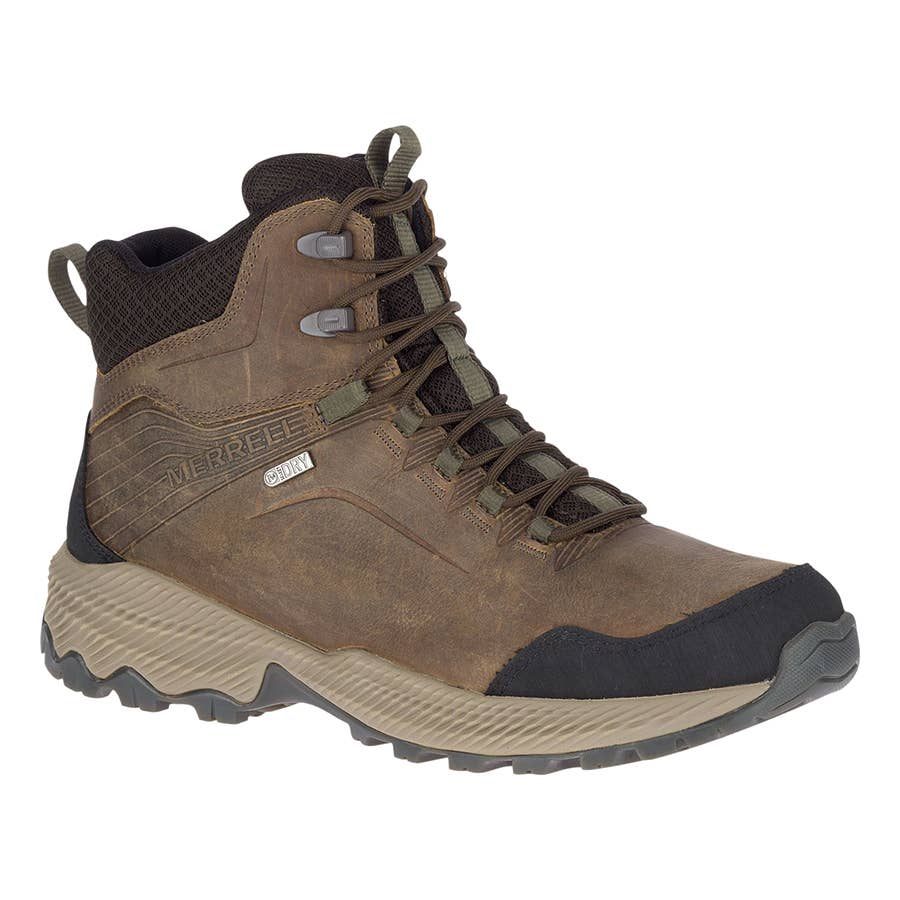 merrell men's forestbound mid waterproof hiking boots