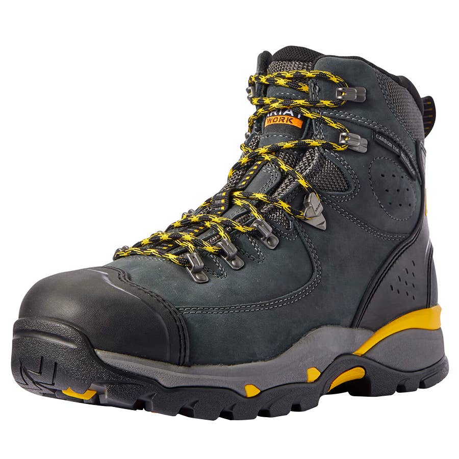 Ariat Men's Endeavor Waterproof Carbon Toe Work Boots Dark Storm