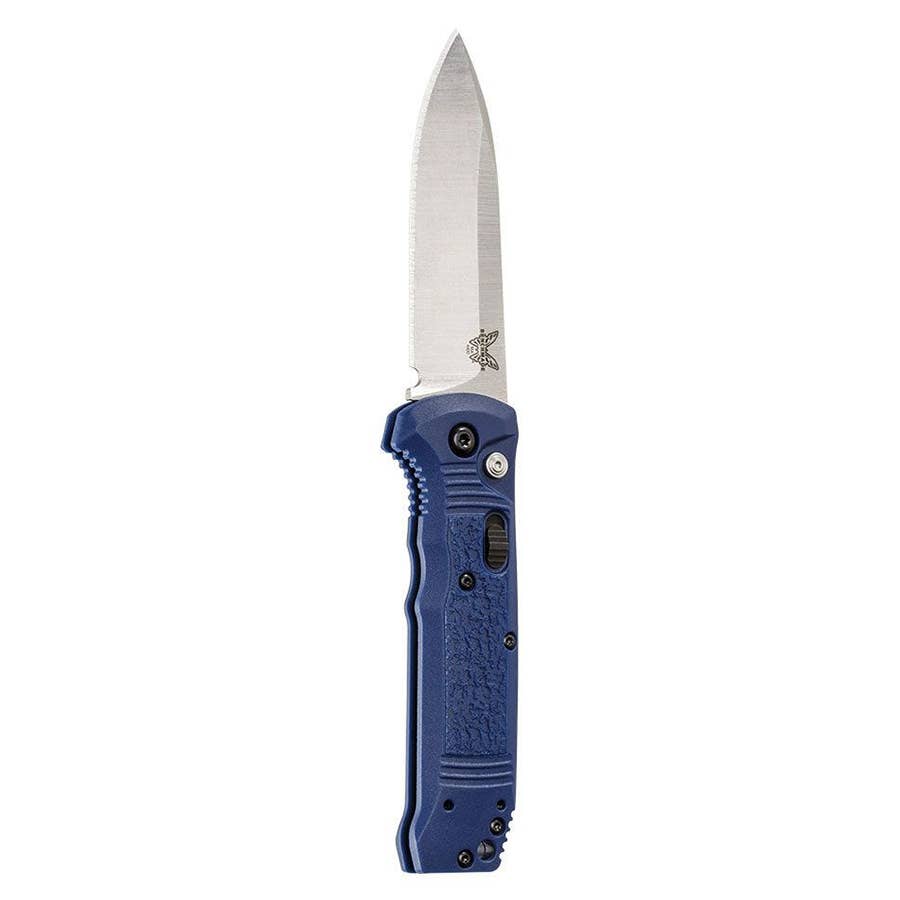 Benchmade Casbah PushButton AutomaticOpening Knife Blue