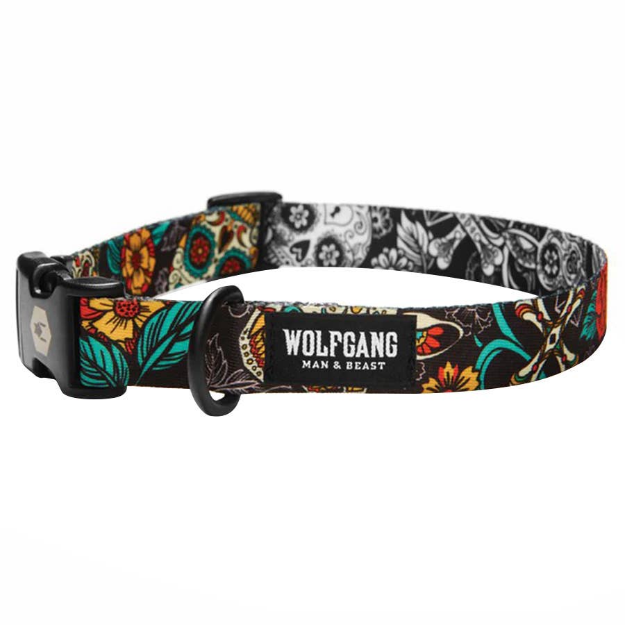 Wolfgang Los Muertos Dog Collar