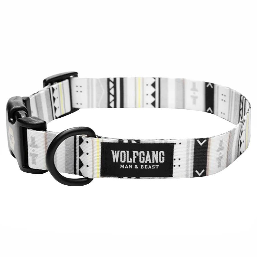 Wolfgang White Owl Dog Collar