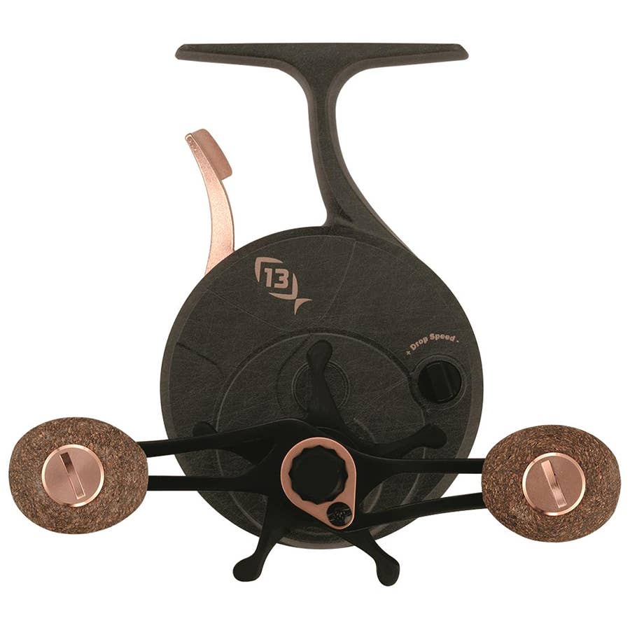 13 Fishing Betty Freefall Trickshop Edition Ice Reel - Left Hand