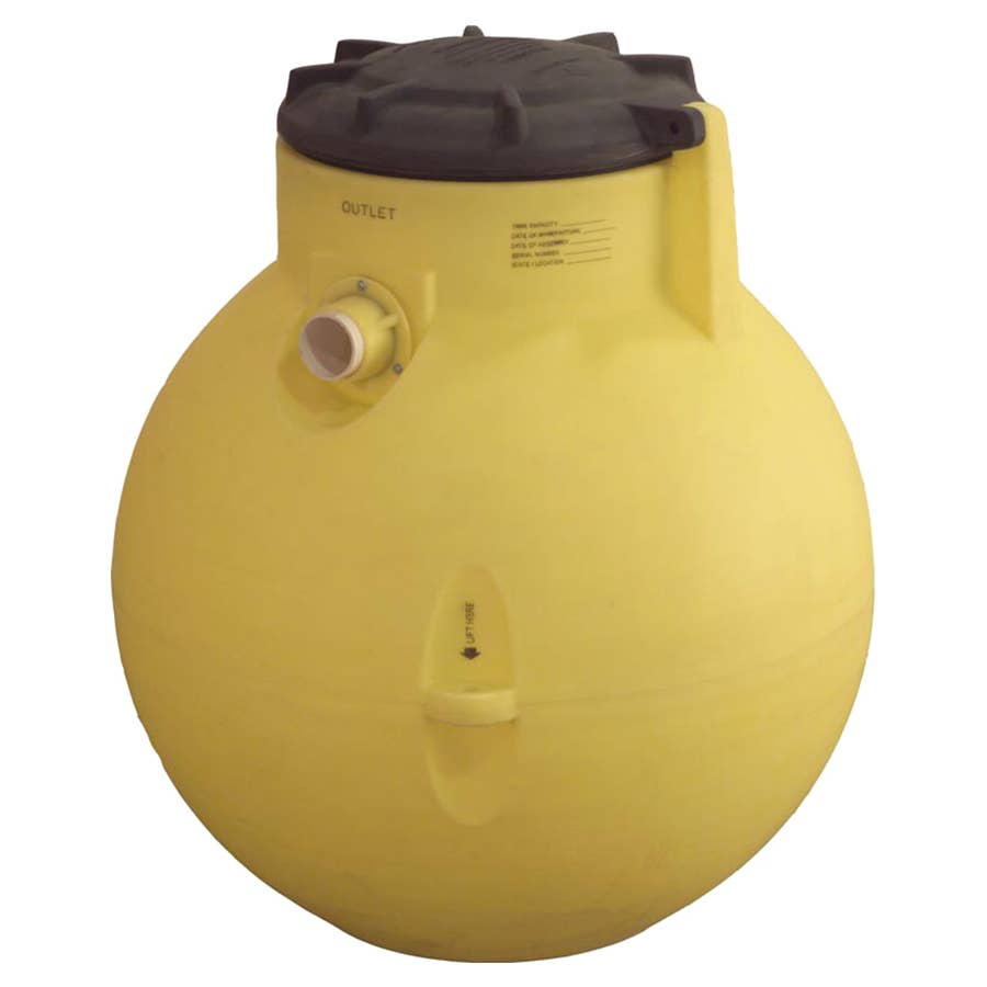 Den Hartog Plastic Septic Pump Tank
