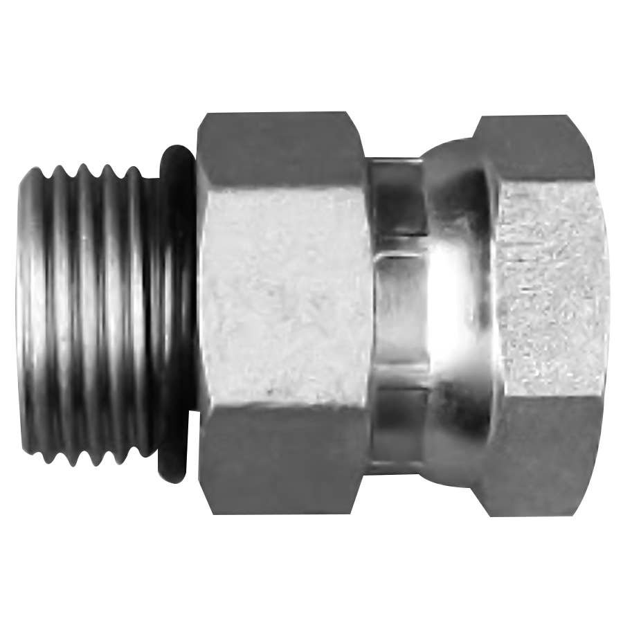 Pressure Connections 1/2 Male ORB X 1/2 Female NPSM Swivel Adapter