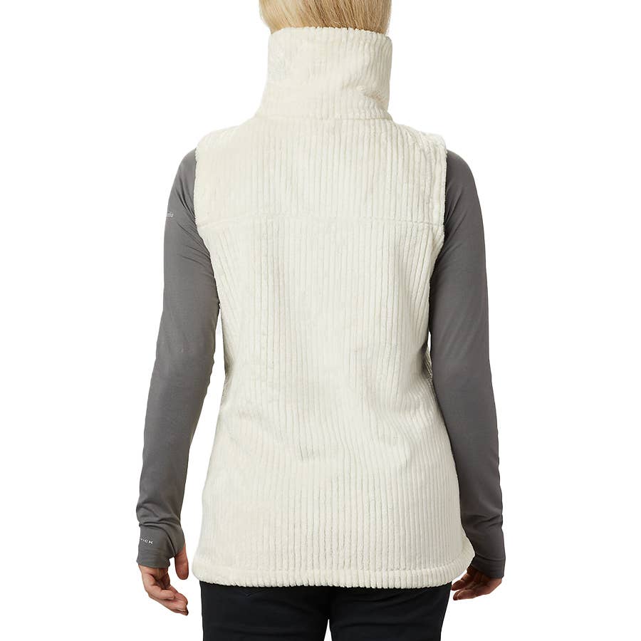 columbia women's sherpa vest