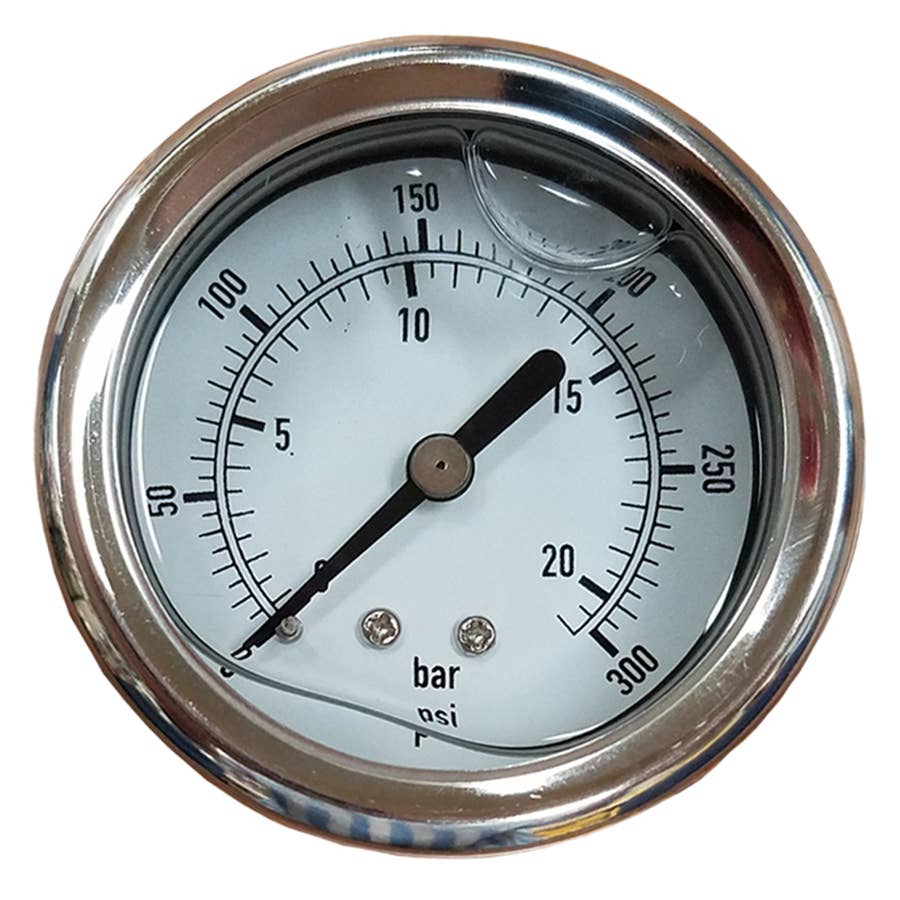 Black Diamond Liquid Filled Pressure Gauge 1.7" x 1/4"