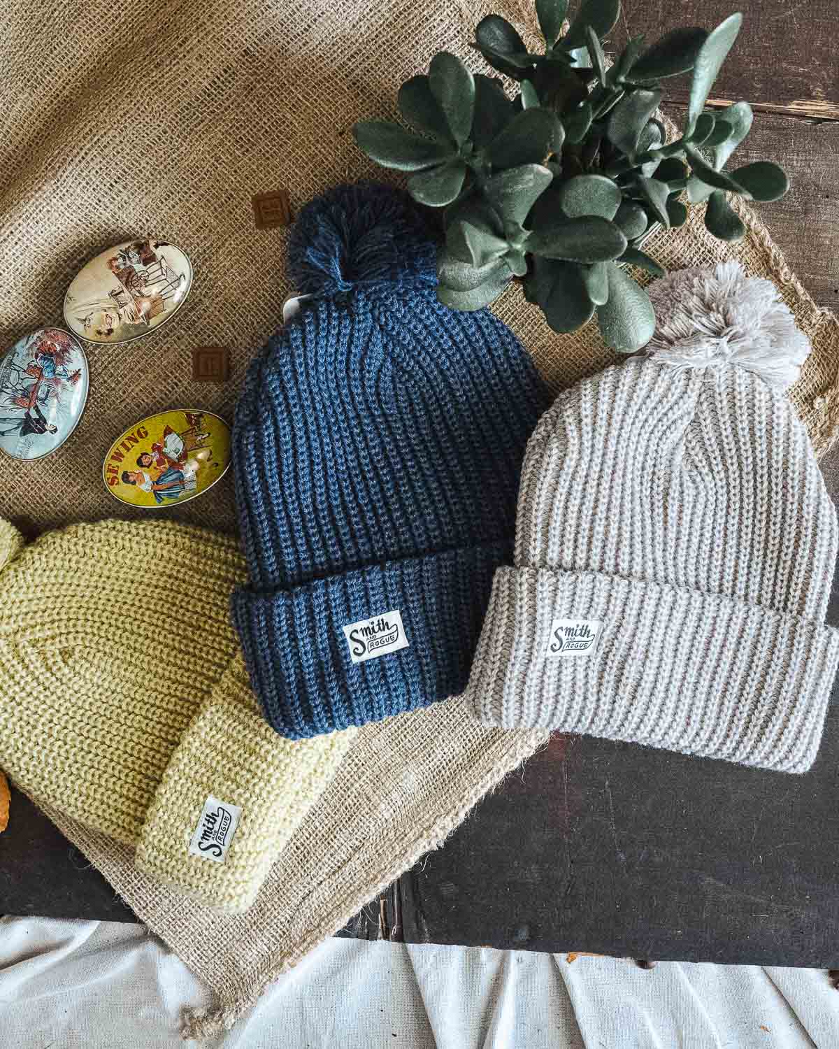 Smith + Rogue Black Diamond Label Watch Cap