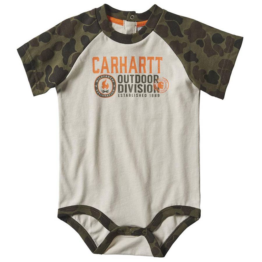 Carhartt Boy's Infant/Toddler Outdoor Division Graphic Onesie