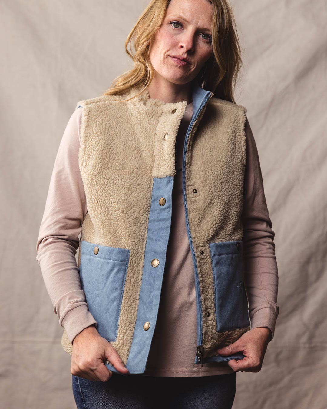 Smith + Rogue Women's Original Canvas Reversible Vest