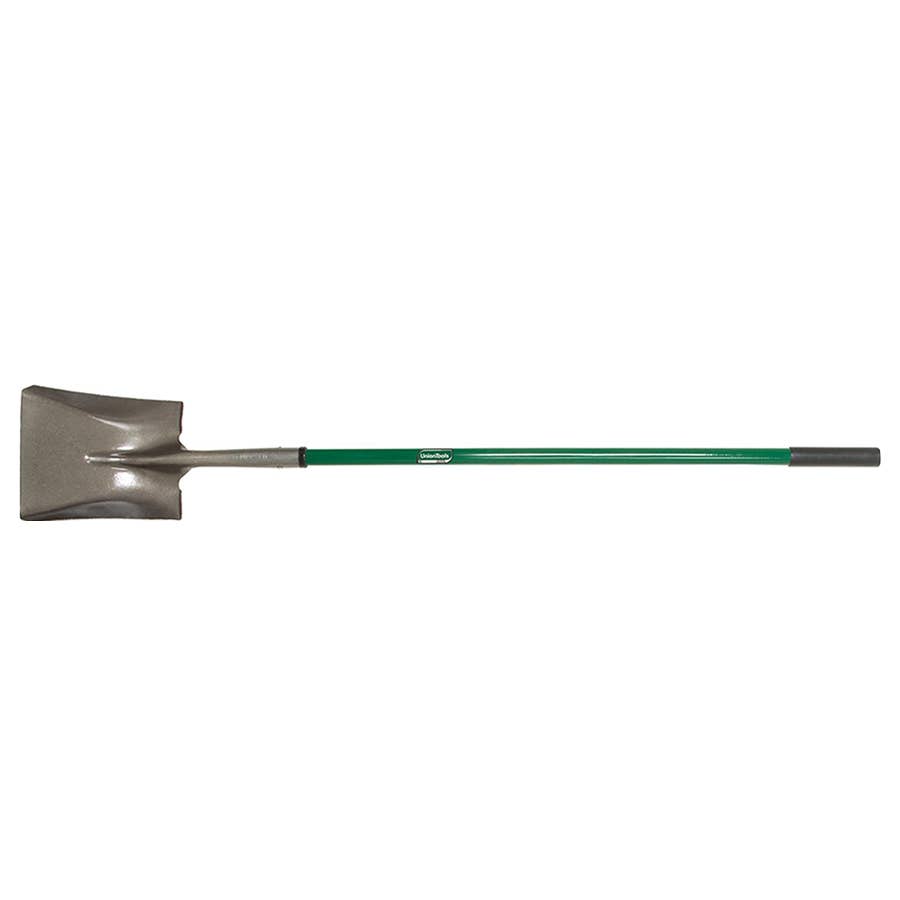 Union Tools Square Point Shovel with Fiberglass Handle