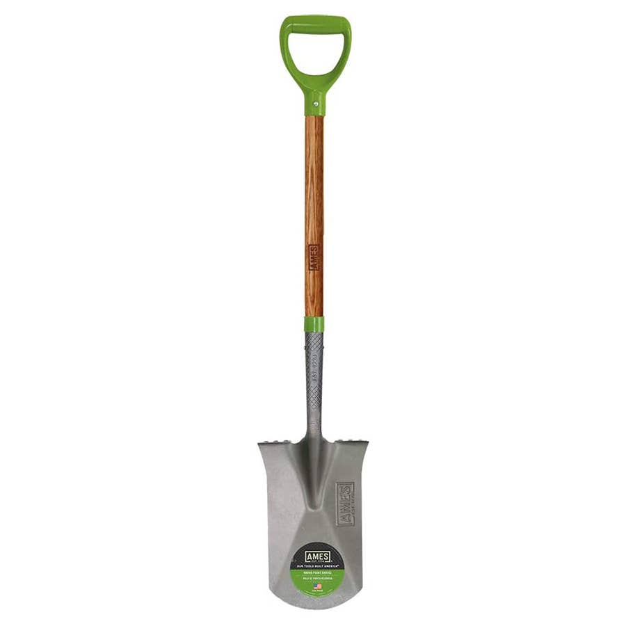 Ames Garden Spade with Wood Handle