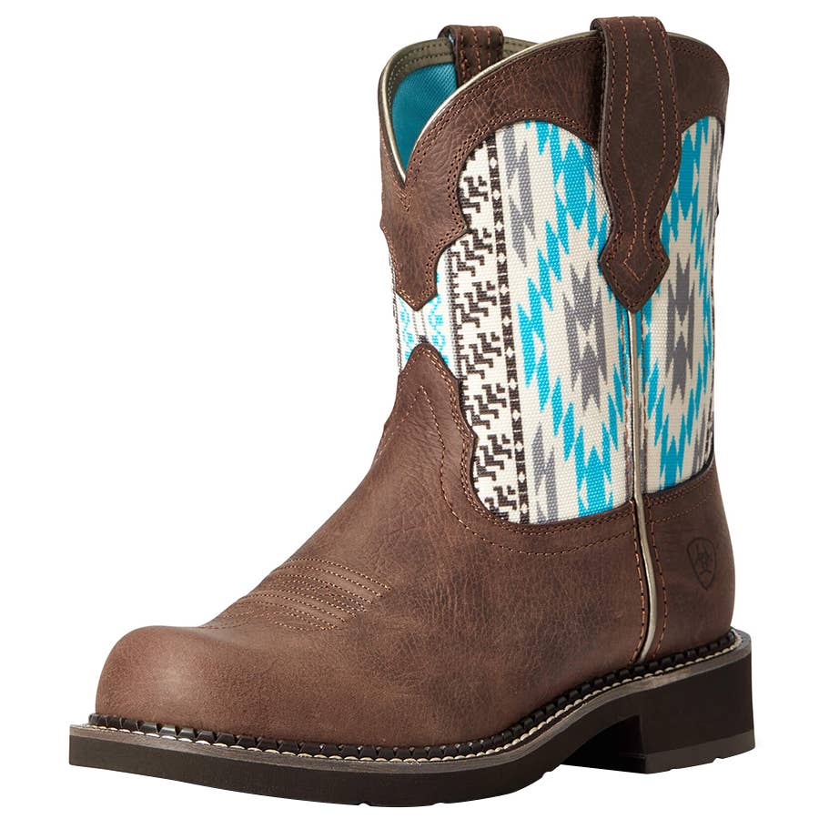 Ariat Women's Fatbaby Heritage Twill Western Boots