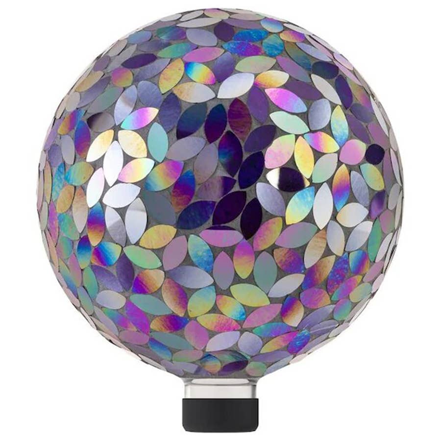 Globo Ornamentale Da Giardino In Vetro Verde Alpine - Sfera Decorativa Per Esterno, 25 Cm