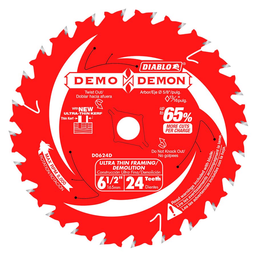 Diablo UltraThin Framing/Demolition Circular Saw Blade