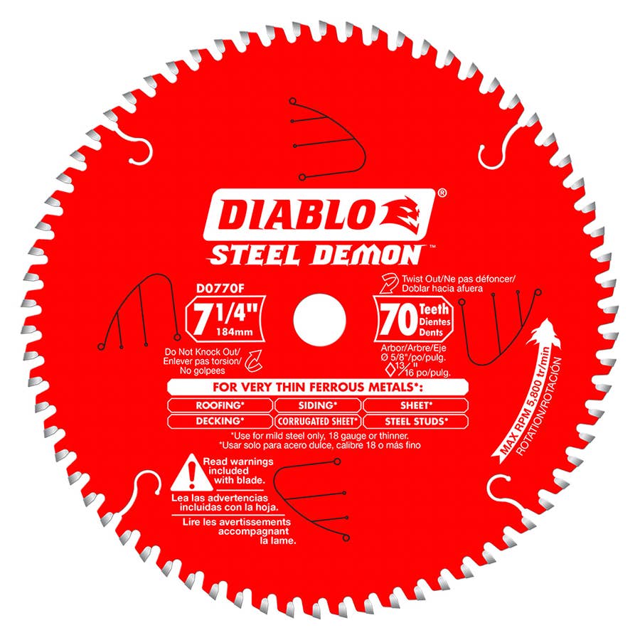 Diablo Steel Demon Circular Saw Blade