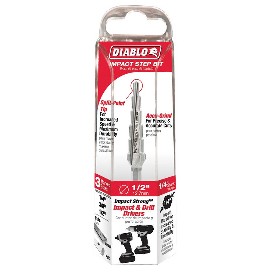 Diablo Impact Step Drill Bit