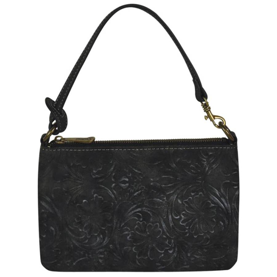 Justin Women's Tooled Mini Shoulder Bag