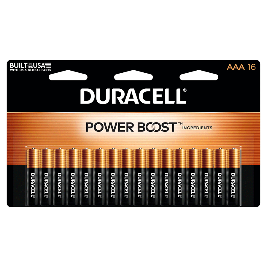 Duracell AAA Coppertop Alkaline Batteries