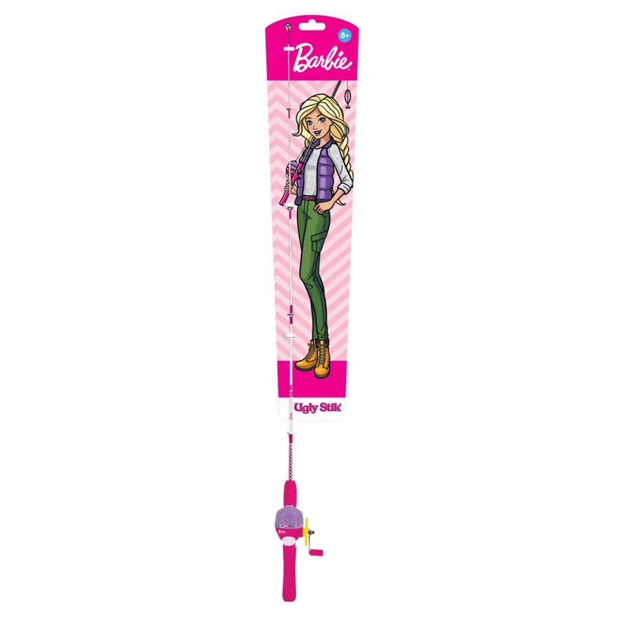 barbie fishing poles Ugly Stik Youth Combo