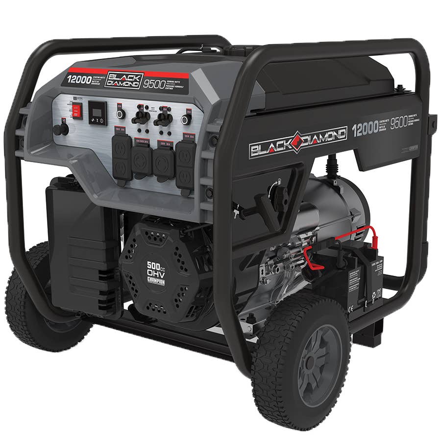 Black Diamond 9500Watt Electric Start Generator