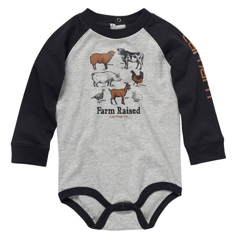 Carhartt Infant Boy's Farm Graphic Onesie