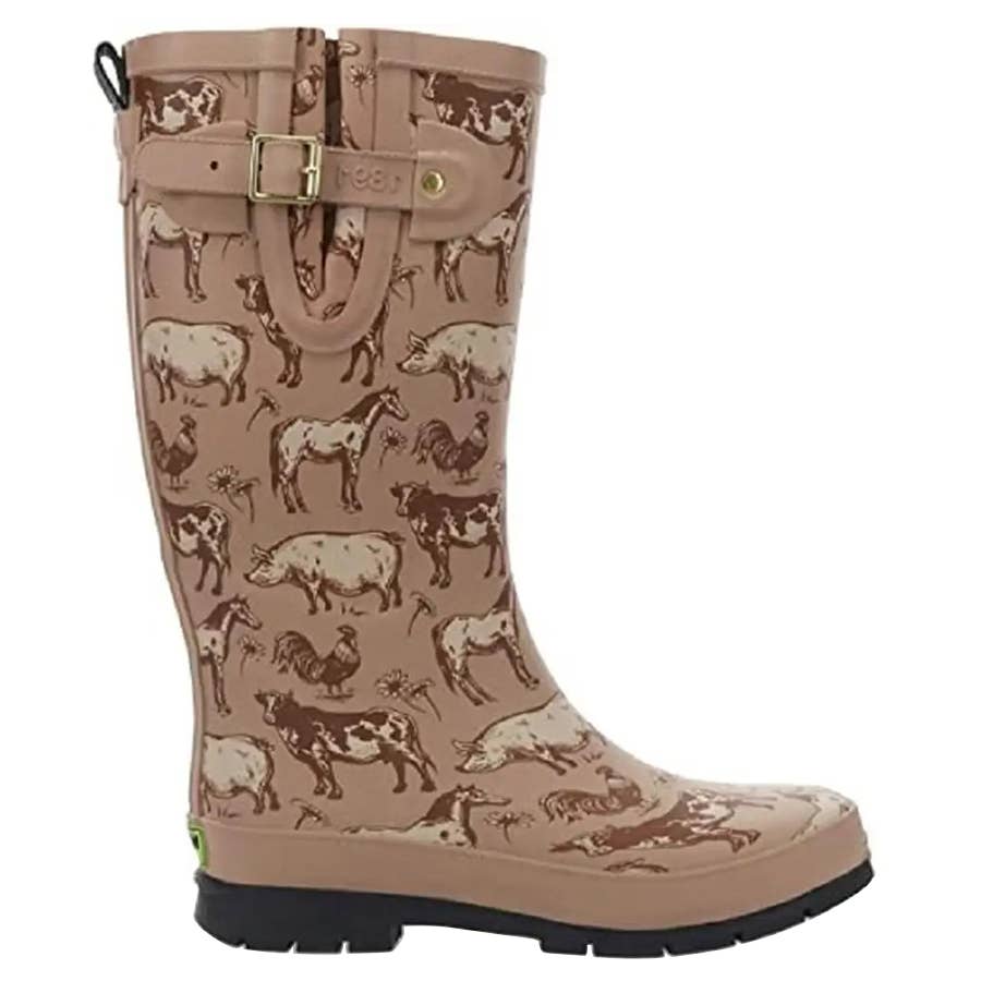 Western Chief Women's Friendly Farm Tall Rubber Boots