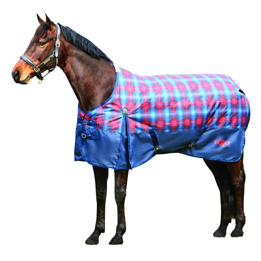 Saxon 1200D with Gusset Standard Neck Medium II Turnout Blanket