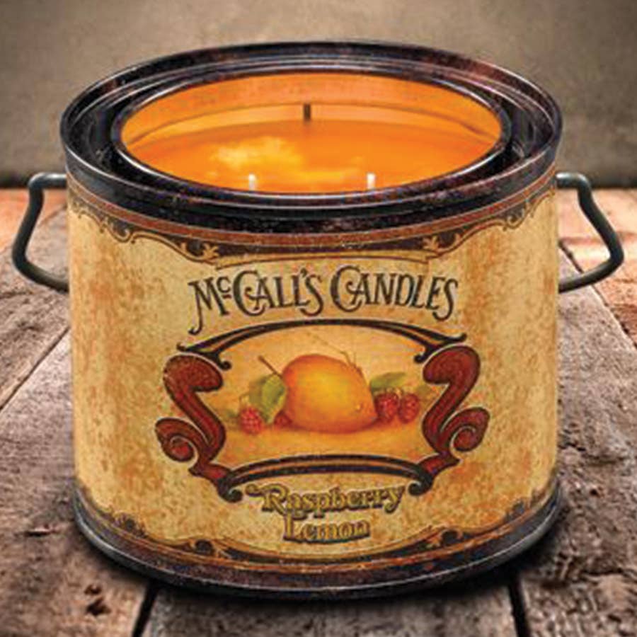 McCall's Candles Raspberry Lemon Vintage 22 Can Candle