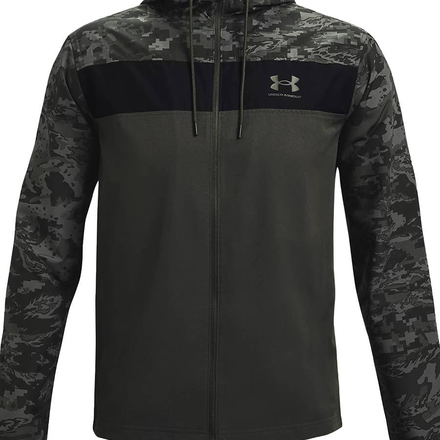 Under Armour Men's Sportstyle Camo Windbreaker Jacket
