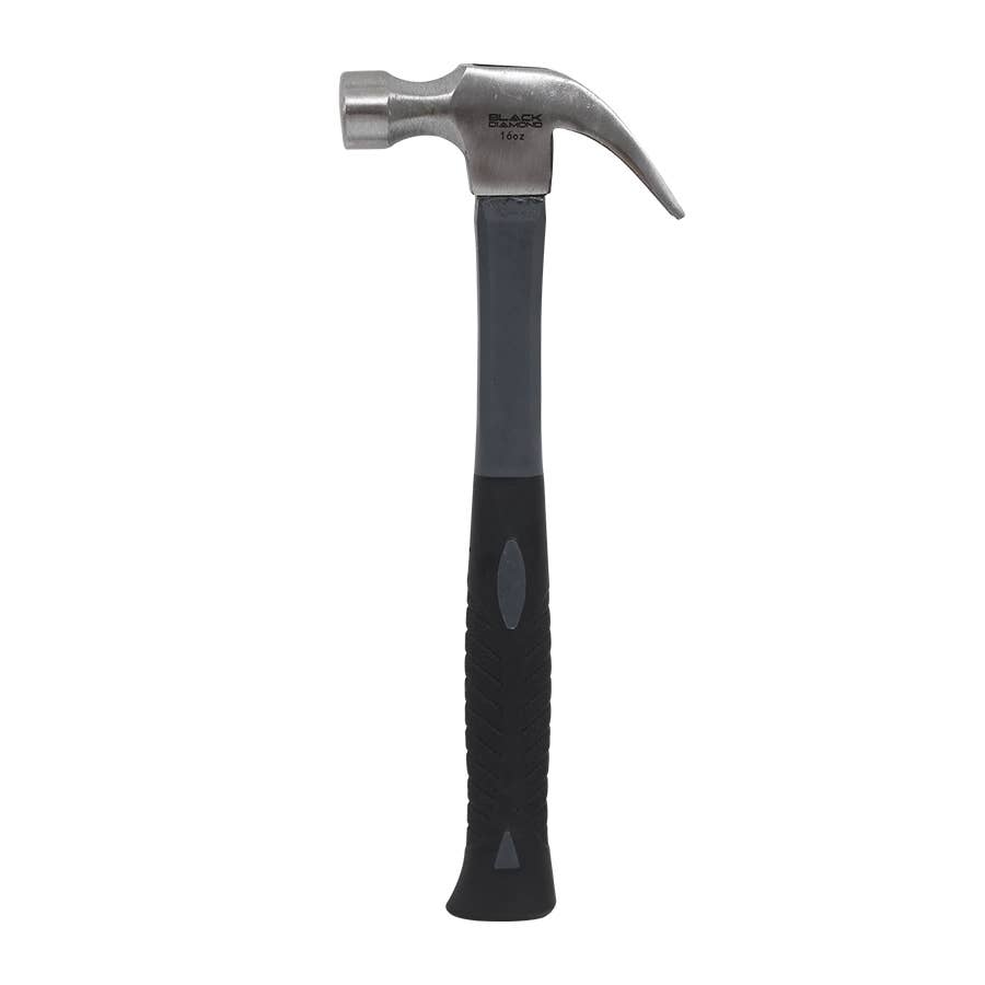 Black Diamond Fiberglass Handle Claw Hammer 16 oz