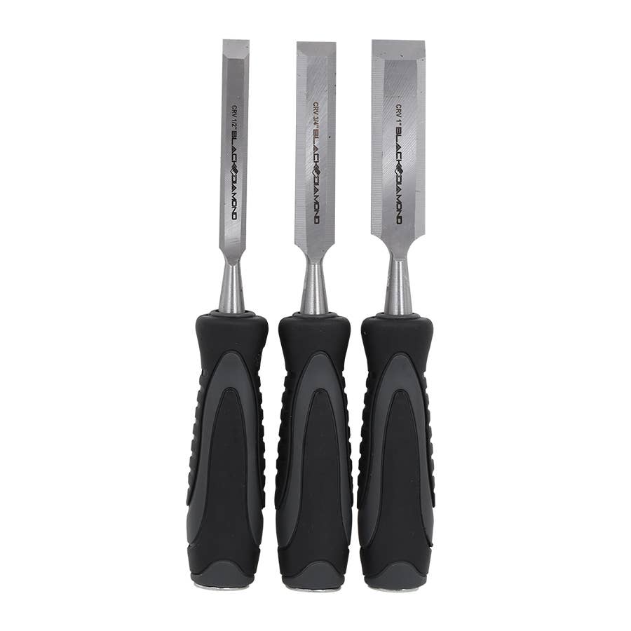 Black Diamond Chisel with Strike End 3 pc