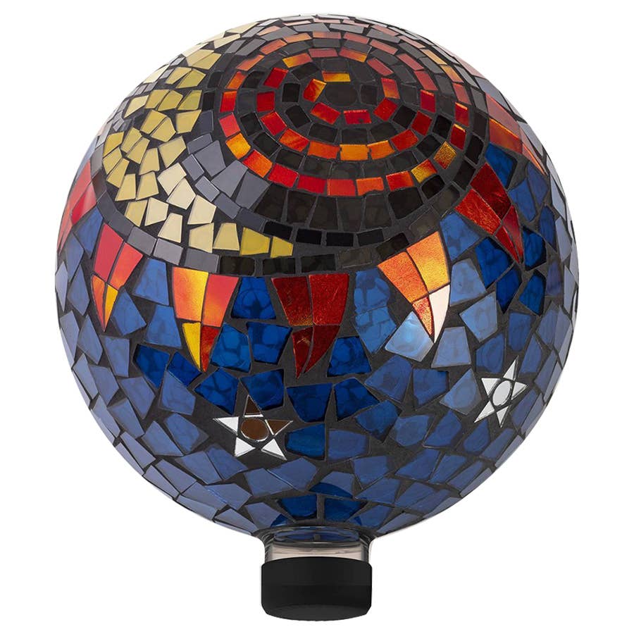 Alpine Mosaic Gazing Globe