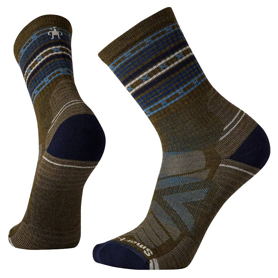 Smartwool Men's Performance Hike Light Cushion Spiked Stripe Crew Socks