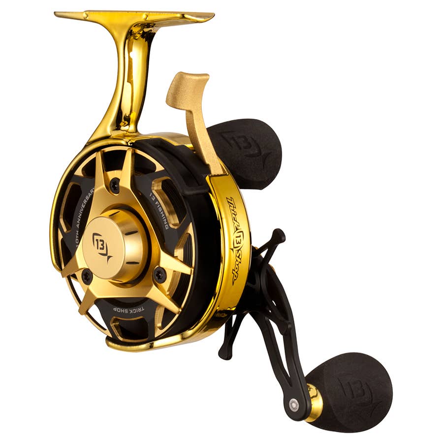 13 Fishing FreeFall Carbon 10th Anniversary Ice Reel