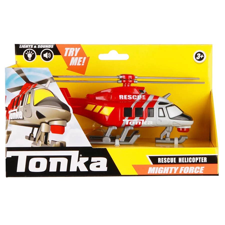 Tonka Mighty Machines Lights & Sounds Rescue Helicopter