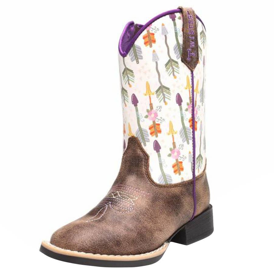Twister Girl's Hannah Square Toe Boots 入荷中 MESH PIPING BOOTS ブーツ