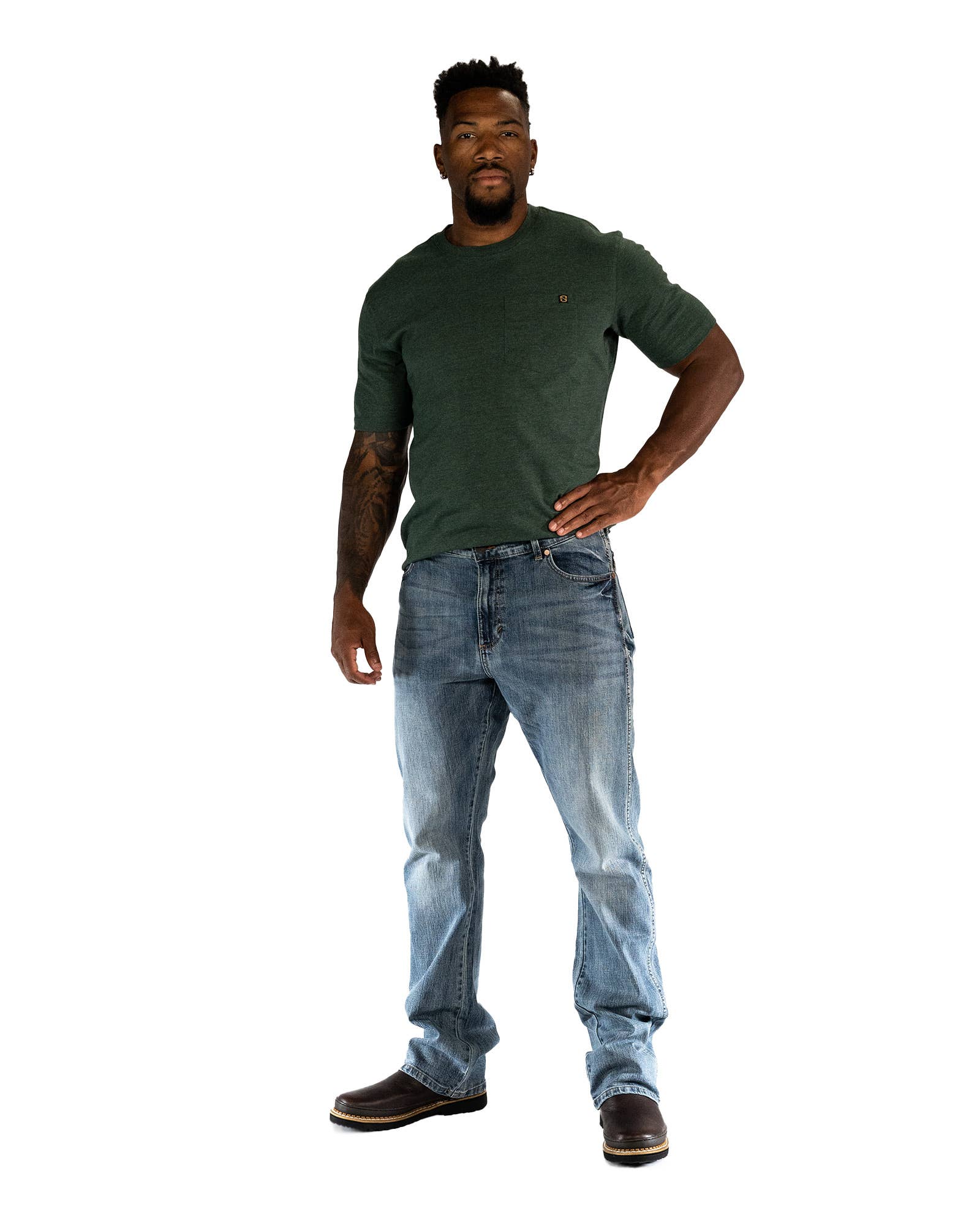 【AAKE】COTTON BOOTSCUT PT Wrangler® Men's Five Star Premium Flex Relaxed Fit Bootcut