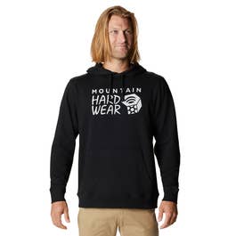 Mountain Hardwear Women's MHW Logo W PO Hoody, Hardwear Grey Heather, Medium At Women's Clothing Store