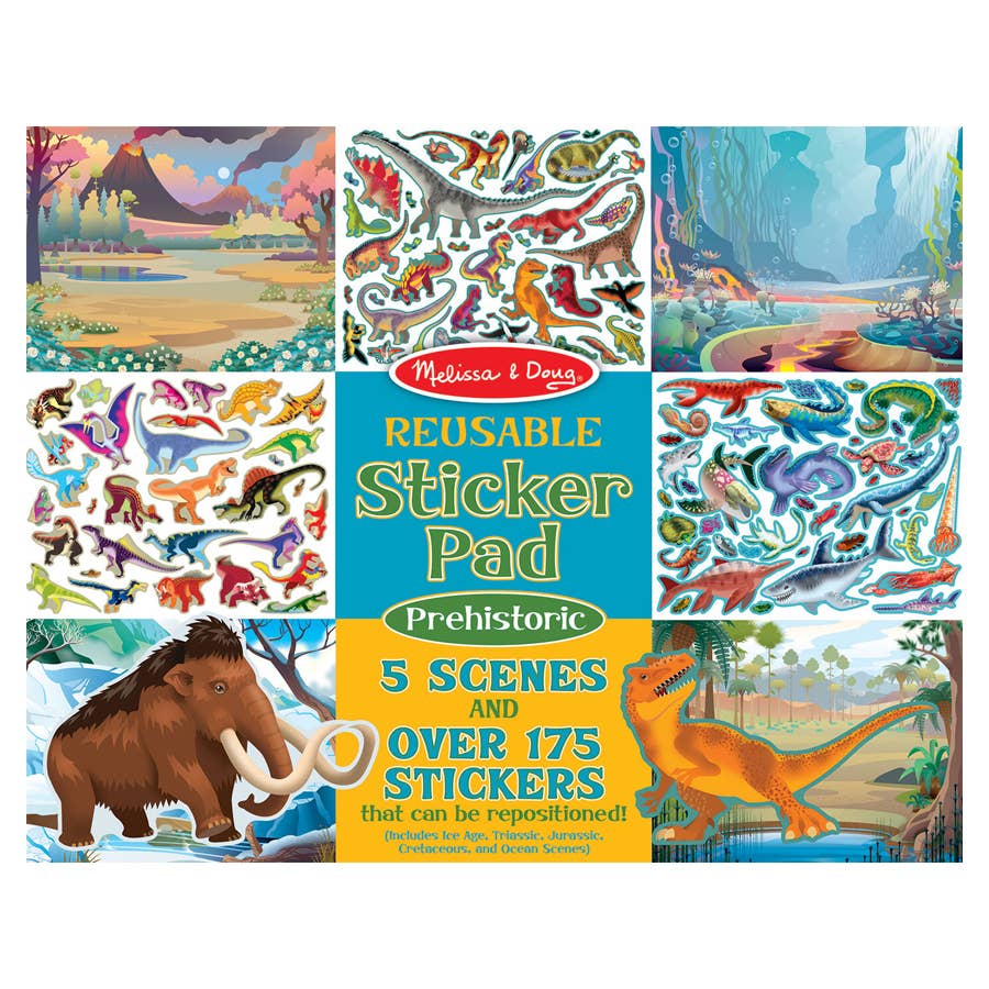 Melissa & Doug Reusable Sticker Pad